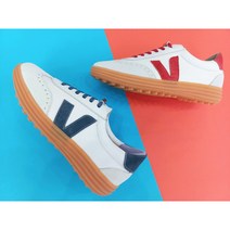 V빅토리 천연소가죽 남여공용 골프화겸용 운동화