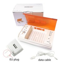 보청기 건조기 소독 제습기 LED UV 살균제 드라이 박스 이어폰, EU Plug Adapter