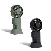 보국전자 휴대용 선풍기 탁상용 핸디형 만능 선풍기 램프 3엽날개 BKF-1405UBD/BKF-1305UBD, BKF-1305UBD 다크그레이
