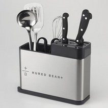 빈플러스 스텐 물빠짐 수저통 조리도구통 (스텐익스텐드)