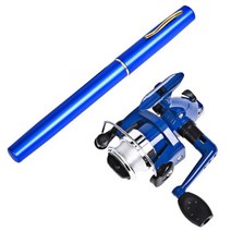 낚싯대 탄소 플라이 섬유 초경량 낚시대 스피닝 휴대용 초보 바위 얼음 루어 릴 1m 텔레스코픽 미니 포켓 펜 캐스팅 알루미늄 합금 피더 물고기 극, 푸른, 0.9m