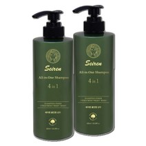 세이렌 4in1 천연샴푸 올인원 복합케어 테라피 퍼퓸 대용량샴푸, 150ml