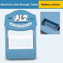 악력 측정기 핸드그립 도구396Lbs/180 Kgs Digital Hand Dynamometer Grip Strength Measurement Meter Aut, 03 Battery