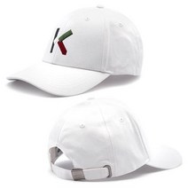 겐조 20FW K로고 볼캡 5AC051 남성 여성 모자 화이트