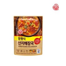 오뚜기 양평식 선지해장국 500g x 4개, 상세페이지 참조