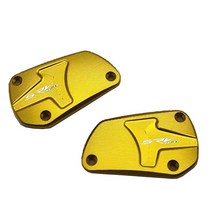 오토바이 프론트 브레이크 클러치 마스터 실린더 연료 탱크 캡 저수지 커버 Aprilia rv 850 Srv850 2012-2, 04 gold