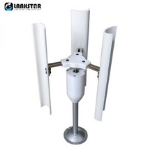 수직 축 풍력 터빈 모델 3 상 영구 자석 발전기 풍차 장난감 야간 조명 DIY 디스플레이 제작, 02 For AC