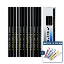 톰보 미술연필 모노 J, HB, 12개입