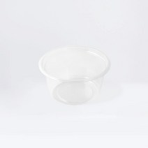 [업체발송] 원형 PLA 용기 80파이 140ml 1800개 1JP3131, 단품