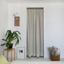 노멀디자인 더하루 공간분리 가림천 방문 침대 선반 드레스룸 원룸 베란다 가림막 가리개 커튼