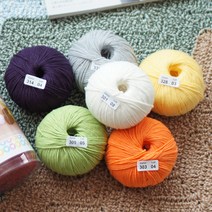 [니트박스 뜨개실] 동화 아기실, 301.아이보리