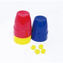 초보 컵마술 구슬숨기기 매직 트릭 도구 창의 신기한 실험 수업 실습 교구 돌봄 준비물 방과후