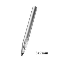 가죽 공예LMDZ 구멍 펀치 가죽 타원형 철강 공예 벨트 DIY, 05 3mmx7mm