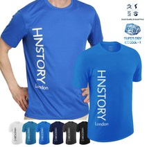 착한녀석들 기능성 슈퍼 드라이 핏 좋은 시원한 아이스 쿨 티 스토리 남성 티셔츠 빅사이즈 냉감 반팔 티_FV03