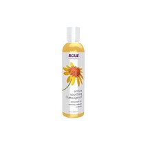 NOW Solutions 아르니카 릴리프 마사지 오일 아프고 아픈 근육 치료 및 진정 226.8g(8온스), Tranquil, 8 Fl Oz [Pack o