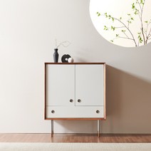 베르크 800 높은 서랍수납장 원목 주방 부엌 카페 그릇장 장식장, 단품