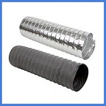 교체 보수 환기 후황 후렉시블호스 덕트자바라 닥트호스 스파이럴 주름관 SUS반도 타포린 알루미늄 5M, 알루미늄(D-500)_75파이_5M