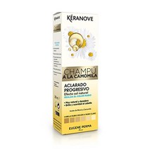 유럽 샴푸 keranove Champú Aclarante a la Camomila Amarillo Claro 꽃무늬 250밀리리터 대용량