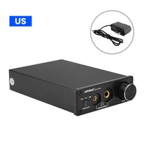 헤드폰앰프 AIYIMA 오디오 DAC A5 Pro TPA6120 미니 하이파이 USB 디코더 헤드폰 앰프 24BIT 192KHz LM4972, [04] with US Plug