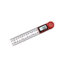 디지털 각도계 각도기 수평계 경사계, 각도기 300mm, 1개