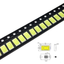 LED 바 diy 소자 LED칩 줄조명 흰색 빨간 파란 녹색, 100 따뜻한 흰색