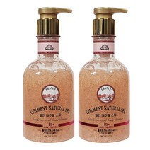 [후후맘] 온더바디 벨먼 내추럴스파 블랙로즈 사해소금 스크럽 바디클렌저 400ml 택1, 2개