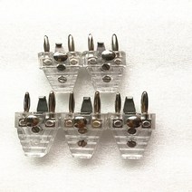 펜싱 장비 펜싱복 2핀 플러그 포일세이버 바디 코드용 2핀 플러그 액세서리, 50개