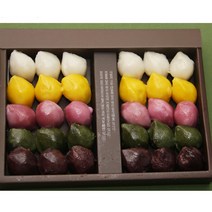 허생떡방 오색송편 30p세트_쇼핑백 750g, 단품