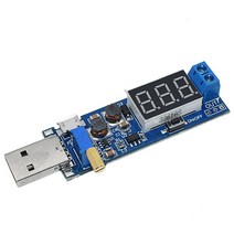 직류전원장치 트랜스 차량용ac어댑터 DC-DC 5V 3.5V / 12V USB 스텝 업/다운 전원 공급 장치 모듈 가변 부스트 벅 컨버터 출력 DC 1.2V-24V, 한개옵션0