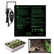 조립식비닐하우스 미니비닐하우스 조립식온실하우스 식물 난방 매트 6 단 온도 조절기 시간 모종 발아를 위, 01 20x20 in UK