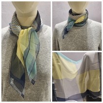 올리비아로렌 세련된 패턴 배색 쉬폰 스카프 nc청주점 vycxfys2211 2212