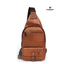 천연 소가죽 남자 슬림백 메신저백 슬링백