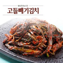 [웰빙촌]여수고들빼기, 2kg, 1박스