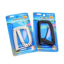 코텍 스프링전화기선 6416, 블랙