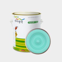 삼화페인트 아이생각 수성내부프로 4L 캐리비안그린, 1개