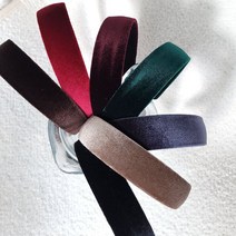 1+1 벨벳 헤어밴드