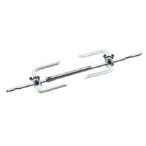 길이 319mm 393mm 텔레스코픽 바베큐 스틱-닭/고기 그릴 회전-홈 주방 호텔 DIY 액세서리, 한개옵션0
