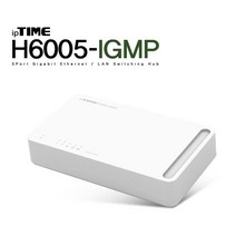 EFM 네트웍스 ipTIME H6005-IGMP 스위칭허브 / 5포트 / 점보프레임(9KB)