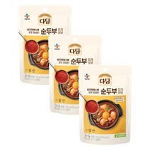 CJ 장 다담 순두부찌개양념 된장찌개 집된장 홈쿡 130g 3개 1세트, 12세트