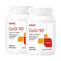 GNC 코큐텐 400mg 60캡슐 x2, 2개