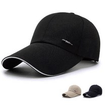사계절 긴 챙 볼캡 햇빛가리개 낚시 썬캡 야구 모자 긴챙 챙넓은