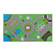 이케아 원목 자석 기차 중장비 놀이 세트 크리스마스 선물 전동 장난감 자동차 릴라보 레일, 14. 스토라보 러그