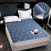 얇은이불 세트 100% 방수 침대보 킹 사이즈 침대 커버 퀼트 매트리스 패드 세탁 가능한 보호대 애완견 린넨, [06] 1pc  220x200cm, [01] AiChao