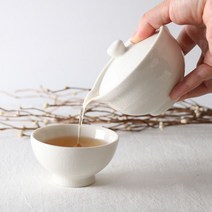 백자 1인 다기세트, 1개