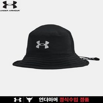 언더아머 [언더아머]남성 UA ArmourVent 버킷 햇 1361527, 블랙(001)/L/XL(58~61cm)