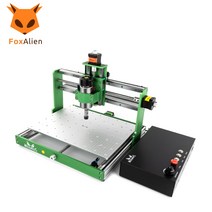 FoxAlien-우드 메이드 올 메탈 CNC 라우터 머신 3 축 데스크탑 리니어 레일, [03]