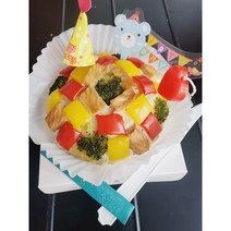 (삐삐네수제간식)연어고기케이크(300그람이상)가루를전혀섞지않은 순수케이크, 연어고기케이크(300람)