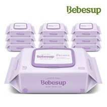 ★알뜰쇼핑최대20%쿠폰★) 베베숲 아기물티슈 프리미어 엠보싱 캡 10팩/70gsm, 5.P03-프리미어 70매 캡 10팩