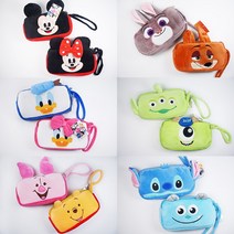 디즈니 정품 캐릭터 필통(12종) 펜슬파우치 파우치지갑 파우치형 필통, 닉