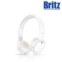 브리츠 BT3500 화이트 유무선 블루투스 헤드폰 어학용 게이밍 PC 헤드셋